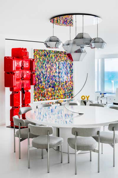  Contemporary Dining Room. Surf Club by Phillip Thomas Inc..