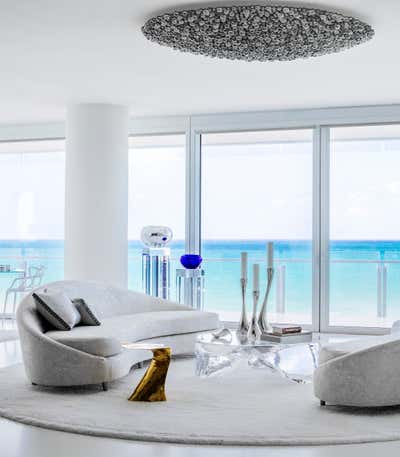  Contemporary Coastal Living Room. Surf Club by Phillip Thomas Inc..
