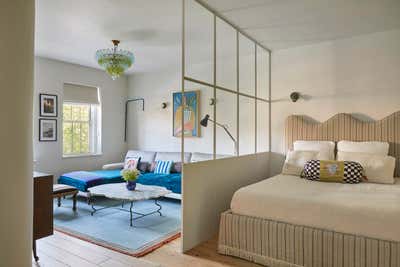  Eclectic Bohemian Apartment Open Plan. West Village Studio by Ward and Gray.