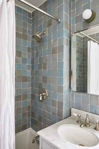  Mediterranean Bathroom. West Village Studio by Ward and Gray.