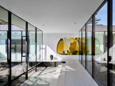  Beach Style Minimalist Family Home Entry and Hall. Carmel by Studio Collins Weir.