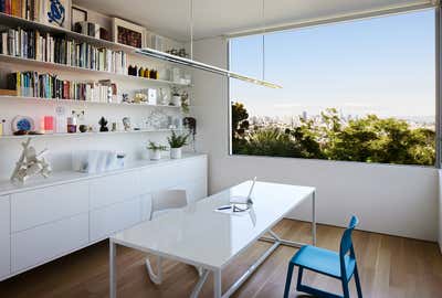  Minimalist Modern Family Home Office and Study. Noe by Studio Collins Weir.