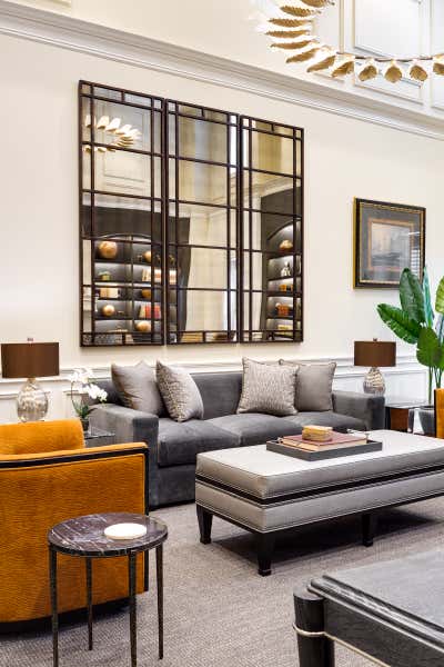  Art Deco Living Room. Surprising Seniors by Thomas Puckett Designs.