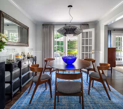  Beach Style Dining Room. Brooks Brothers at the Beach by Thomas Puckett Designs.