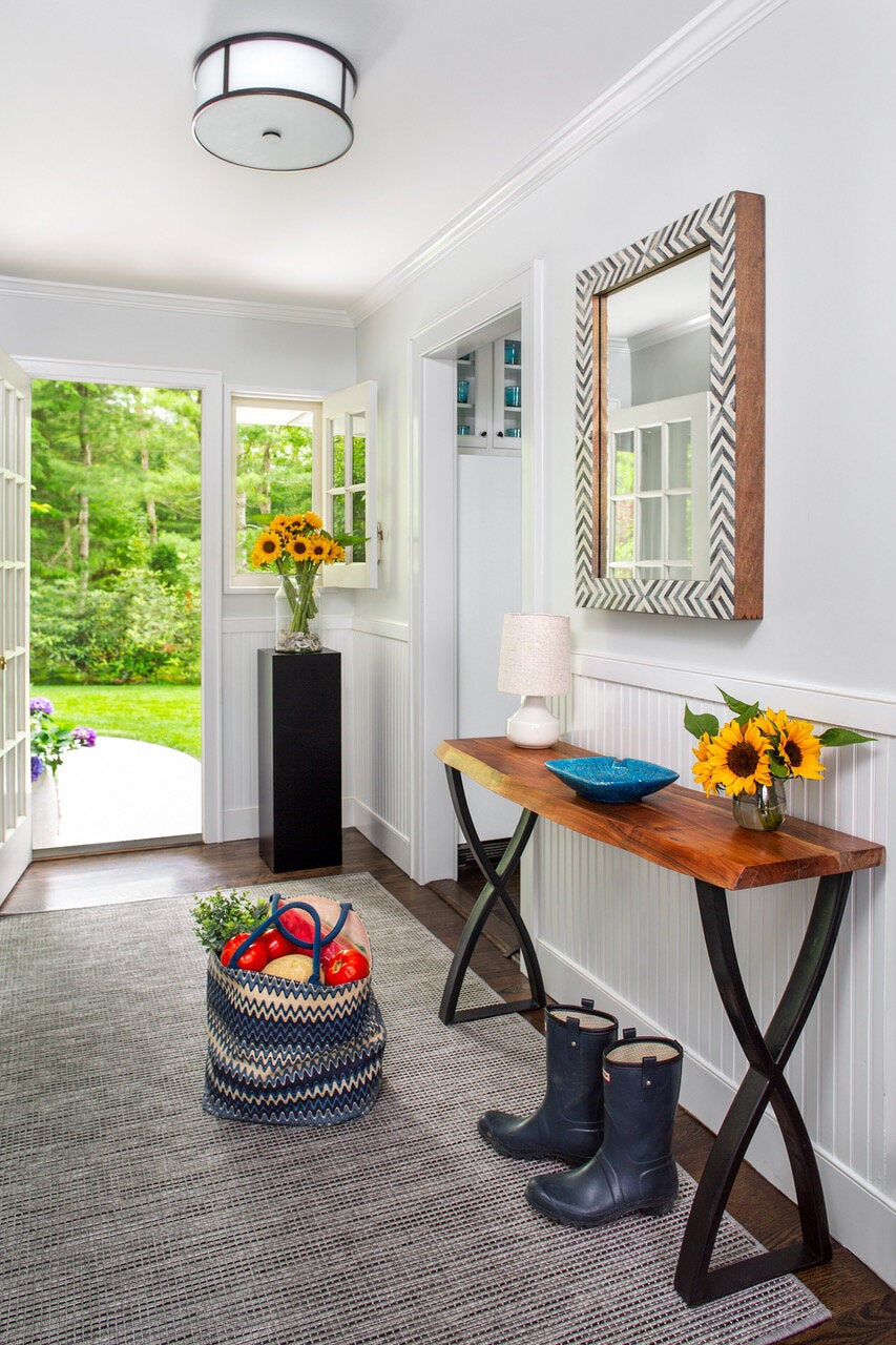 Beach Style Entry and Hall