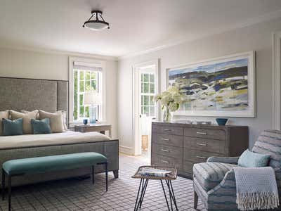  Traditional Beach House Bedroom. Beach Blond Tudor by Thomas Puckett Designs.