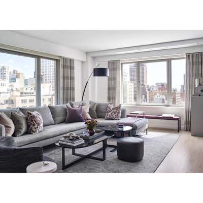 Modern Apartment Living Room. Lean Luxury by Thomas Puckett Designs.