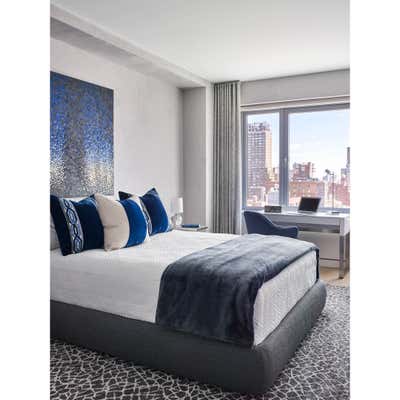  Contemporary Modern Apartment Bedroom. Lean Luxury by Thomas Puckett Designs.