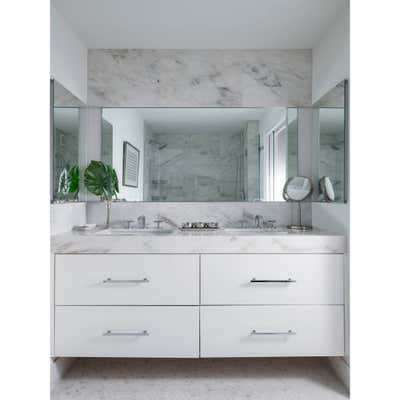  Contemporary Minimalist Apartment Bathroom. Lean Luxury by Thomas Puckett Designs.