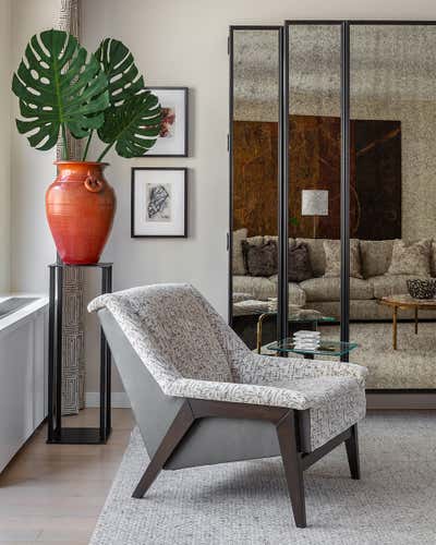  Modern Apartment Living Room. Neutral Territory by Thomas Puckett Designs.