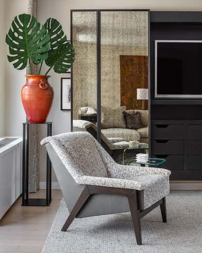  Modern Apartment Living Room. Neutral Territory by Thomas Puckett Designs.