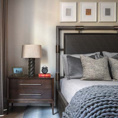  Modern Apartment Bedroom. Neutral Territory by Thomas Puckett Designs.