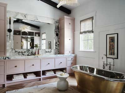  Art Nouveau Family Home Bathroom. Modern Traditional by Deirdre Doherty Interiors, Inc..