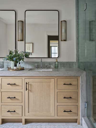  Contemporary Family Home Bathroom. Cheviot Hills Transitional by Deirdre Doherty Interiors, Inc..