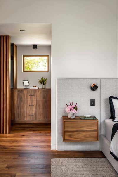  Contemporary Minimalist Bedroom. Eugenia Lake by Sheree Stuart Design.