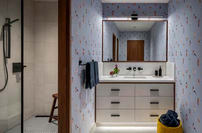  Modern Contemporary Bathroom. Eugenia Lake by Sheree Stuart Design.