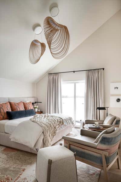  Contemporary Transitional Country House Bedroom. Kawartha Lake House by Sheree Stuart Design.
