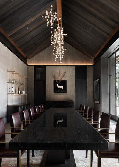  Western Dining Room. Mayacamas Vineyard by Roric Tobin Designs.