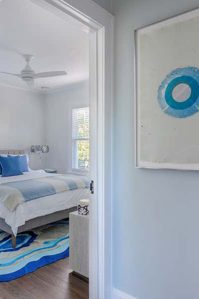  Coastal Vacation Home Bedroom. Greenport Residence  by Roric Tobin Designs.