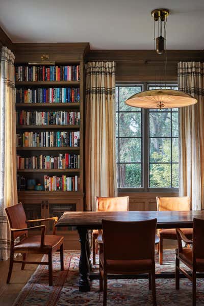  Eclectic Office and Study. Traveler's Estate by Peter Dunham Design.