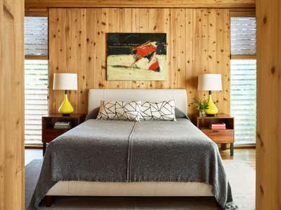Coastal Bedroom. Fire Island Pines by Peter Dunham Design.