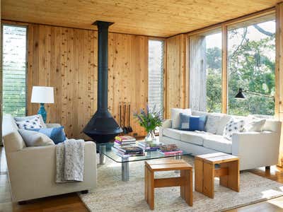  Coastal Living Room. Fire Island Pines by Peter Dunham Design.