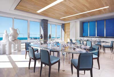  Contemporary Apartment Dining Room. Miami Penthouse by Roric Tobin Designs.
