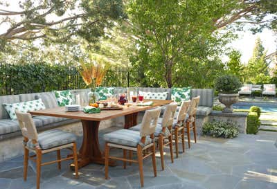  Eclectic Patio and Deck. Big Canyon by Peter Dunham Design.