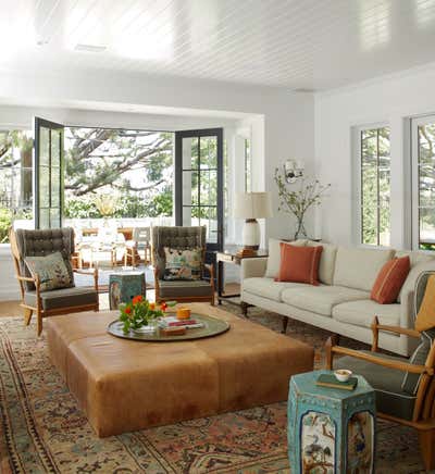  Eclectic Living Room. Big Canyon by Peter Dunham Design.