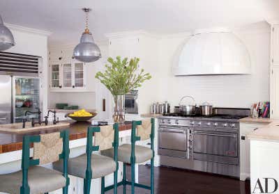 Eclectic Kitchen. Beverly Hills Producer by Peter Dunham Design.