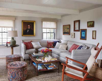  Cottage Living Room. Nantucket Cottage by Peter Dunham Design.