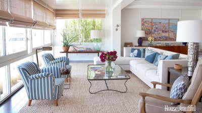  Beach Style Living Room. Newport Beach by Peter Dunham Design.