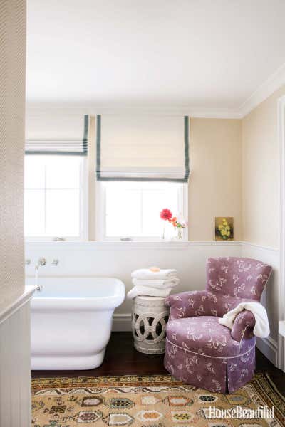 Beach Style Bathroom. Newport Beach by Peter Dunham Design.