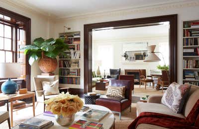 Eclectic Living Room. Central Park West by Peter Dunham Design.