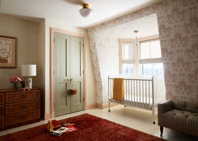  Transitional Family Home Children's Room. Victorian Eclectic by LTK Interiors.