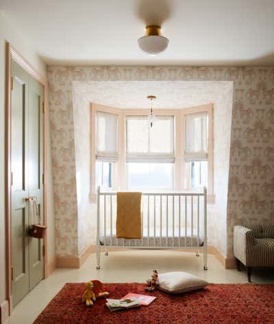  Transitional Family Home Children's Room. Victorian Eclectic by LTK Interiors.