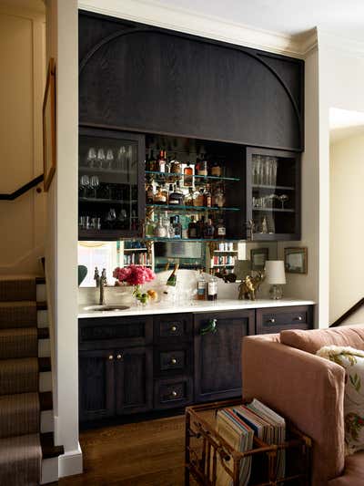  Traditional Bar and Game Room. Victorian Eclectic by LTK Interiors.