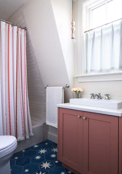  Transitional Family Home Bathroom. Victorian Eclectic by LTK Interiors.