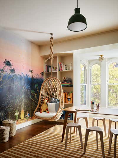  Eclectic Contemporary Family Home Children's Room. Victorian Eclectic by LTK Interiors.