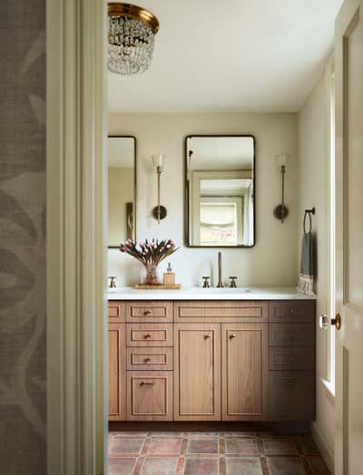  Transitional Bathroom. Victorian Eclectic by LTK Interiors.