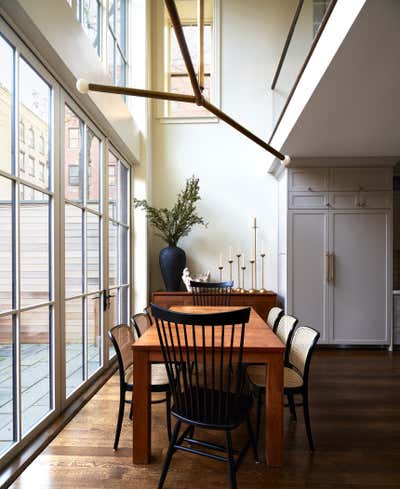  Contemporary Dining Room. Victorian Eclectic by LTK Interiors.