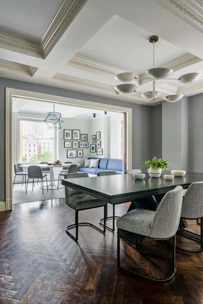  Apartment Dining Room. East End Avenue  by Torus Interiors.