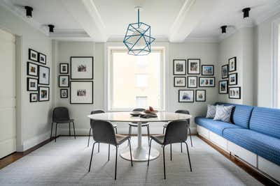 Modern Apartment Dining Room. East End Avenue  by Torus Interiors.