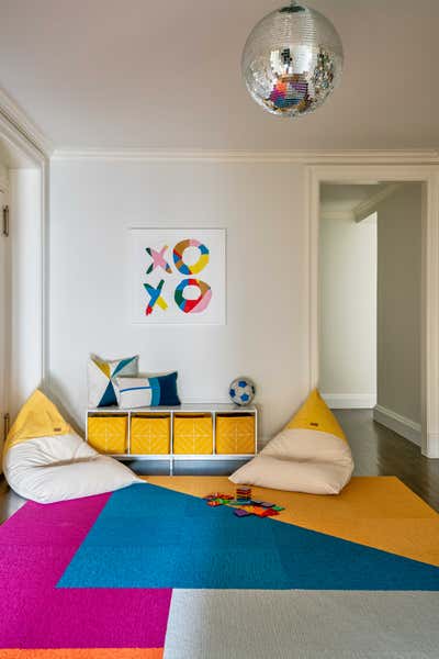  Modern Minimalist Children's Room. East End Avenue  by Torus Interiors.