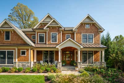  Transitional Exterior. Vienna VA Family Home by Torus Interiors.