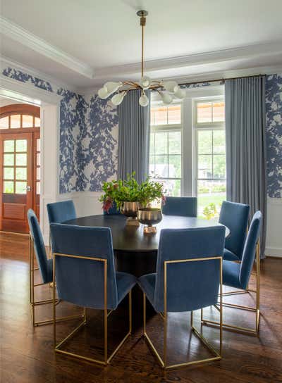  Modern Transitional Dining Room. Vienna VA Family Home by Torus Interiors.
