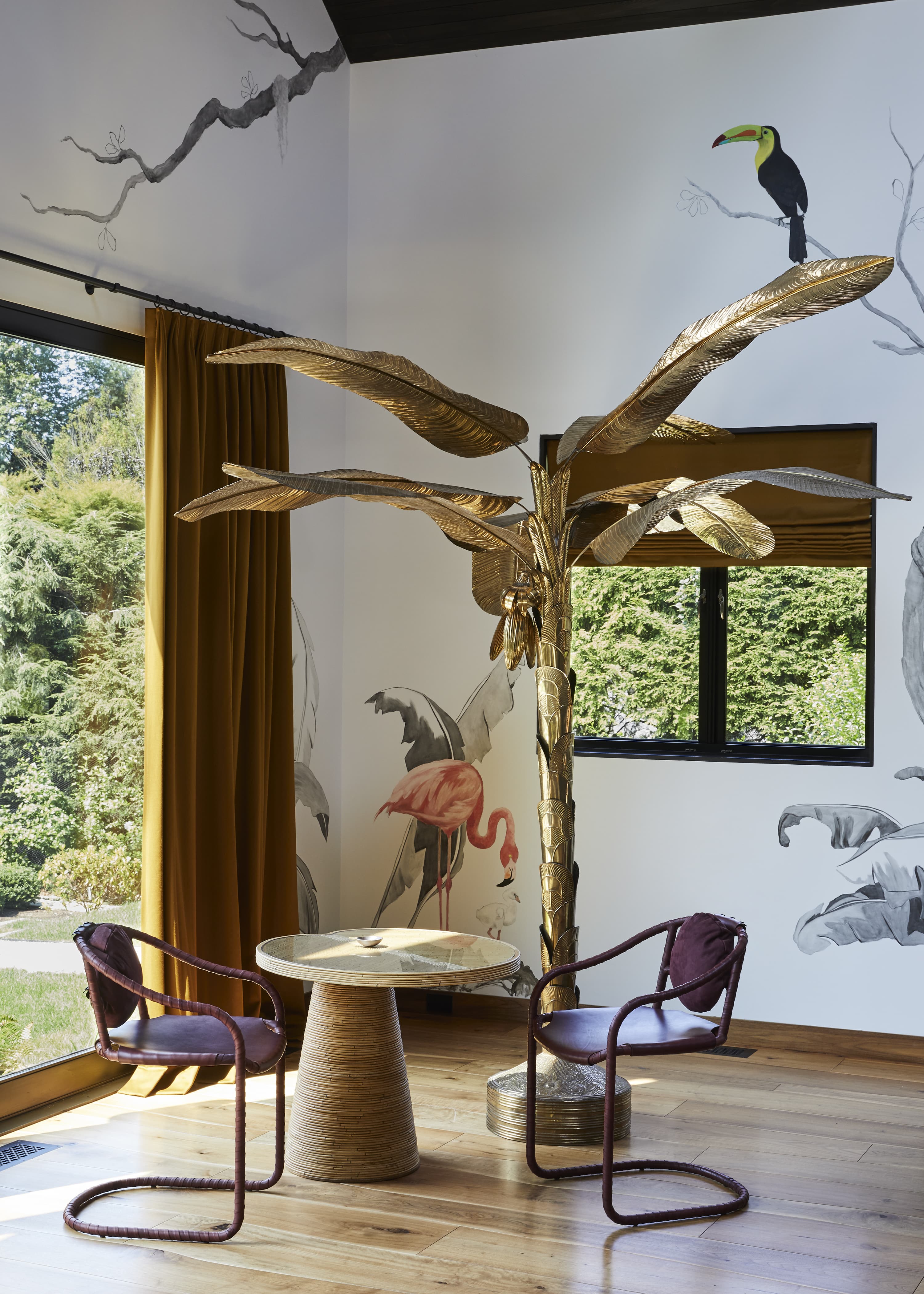 Contemporary Bar and Game Room