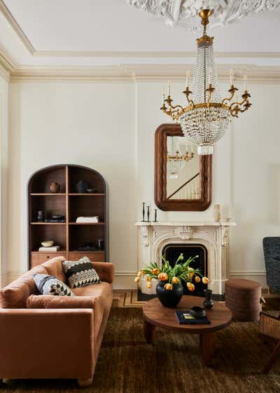  Modern Family Home Living Room. Park Slope Brownstone by Jesse Parris-Lamb.
