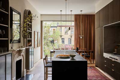  Modern Family Home Kitchen. Park Slope Brownstone by Jesse Parris-Lamb.