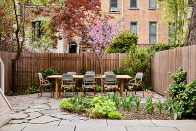  Modern Family Home Patio and Deck. Park Slope Brownstone by Jesse Parris-Lamb.